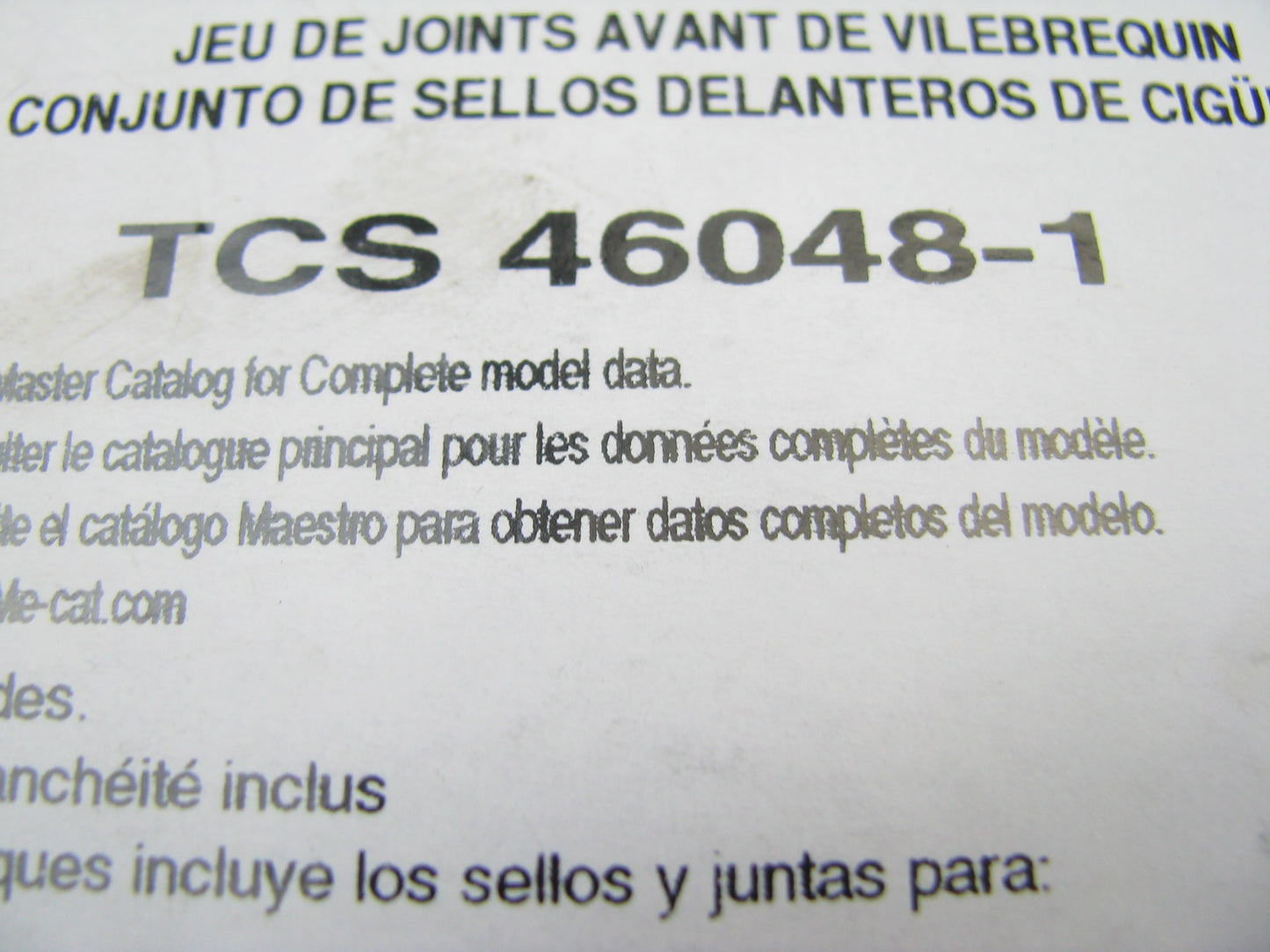 FEL-PRO TCS46048-1 Front Crankshaft Seal Kit - 1999-2006 BMW 2.5L 2.8L 3.0L L6