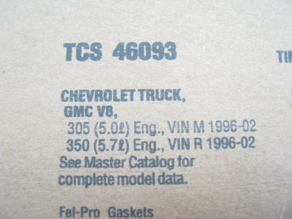 Fel-Pro TCS46093 Timing Cover Gasket Set 1996-02 GMC Chevrolet 5.0L, 5.7L 350 V8