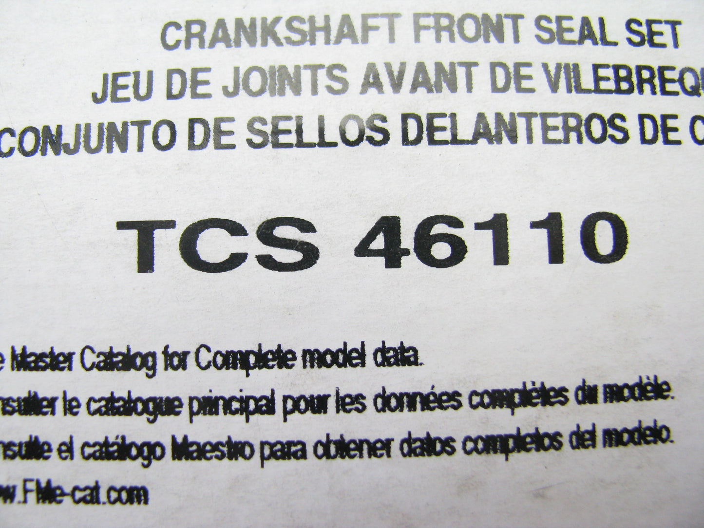 Fel-pro TCS46110 Front Engine Crankshaft Seal Set 99-08 GM Lanos Aveo Wave5 1.6L
