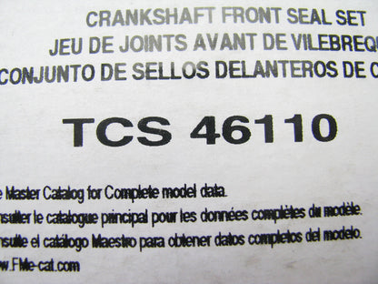 Fel-pro TCS46110 Front Engine Crankshaft Seal Set 99-08 GM Lanos Aveo Wave5 1.6L