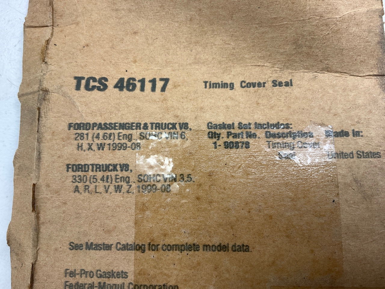 Fel-pro TCS46117 Engine Crankshaft Seal - Front