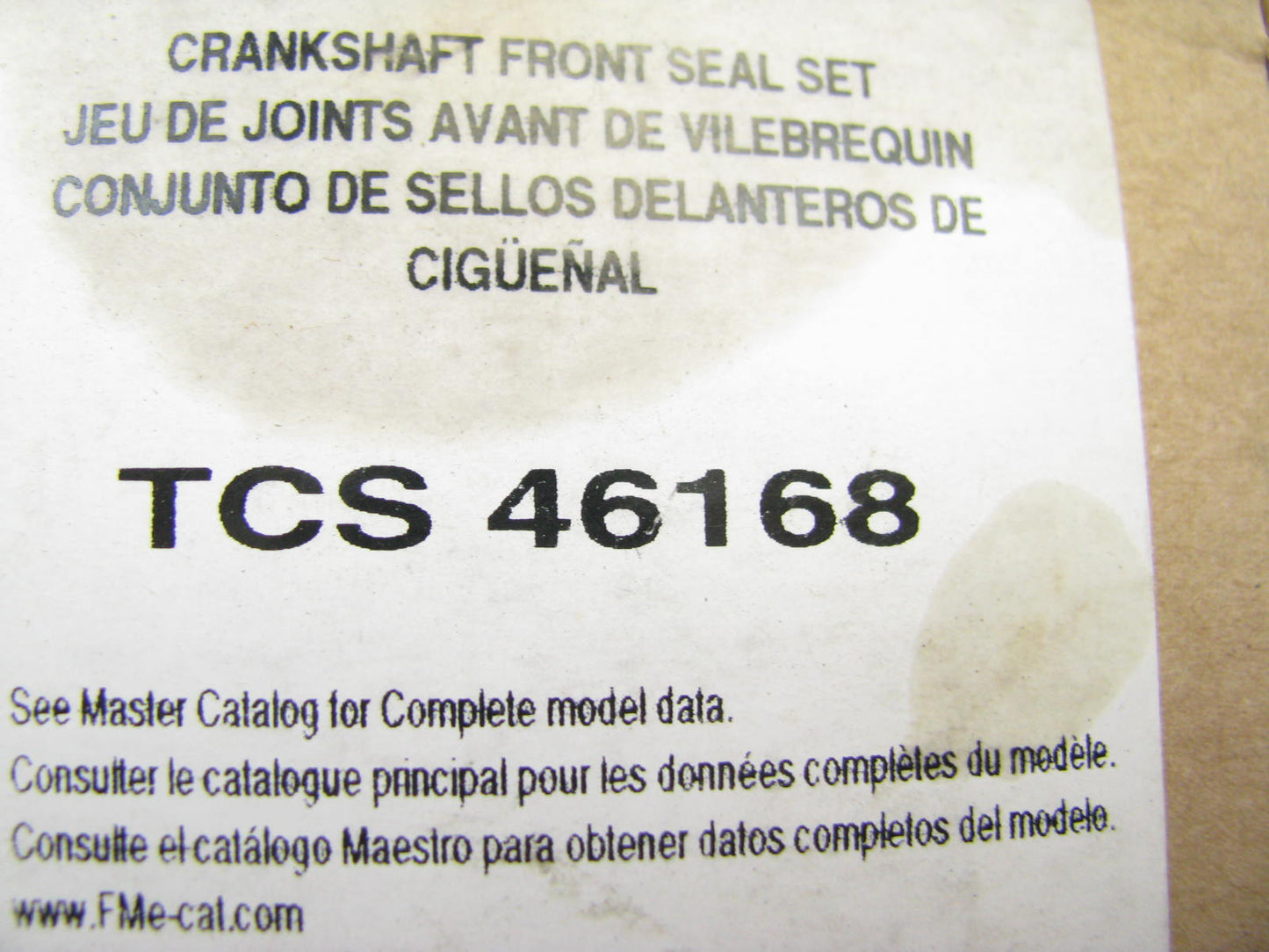 Fel-pro TCS46168 Front Engine Crankshaft Seal Kit 2009-16 Toyota Scion 2.5L