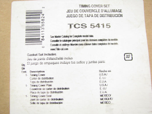 Fel-pro TCS5415 Timing Cover Gasket Set for Continental 206 170 186 199 209.5