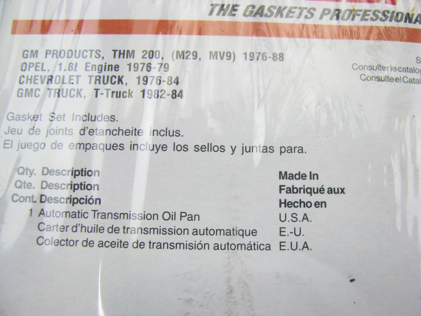 FEL-PRO TOS18648 Automatic Transmission Oil Pan Gasket