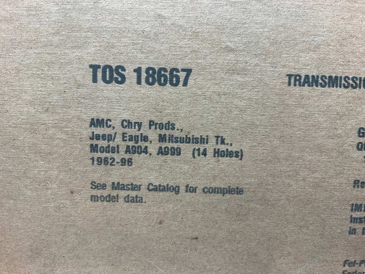 FEL-PRO TOS18667 Auto Trans Oil Pan Gasket