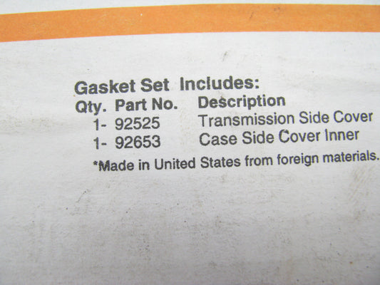 Fel-Pro TOS18669 Auto Trans Side Cover Gasket THM 440 T4 ME9 4T60 ,17-Bolt Holes