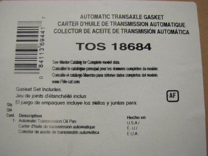 Fel-pro TOS18684 Automatic Transmission Oil Pan Gasket For 87-09 Subaru 4 Speed