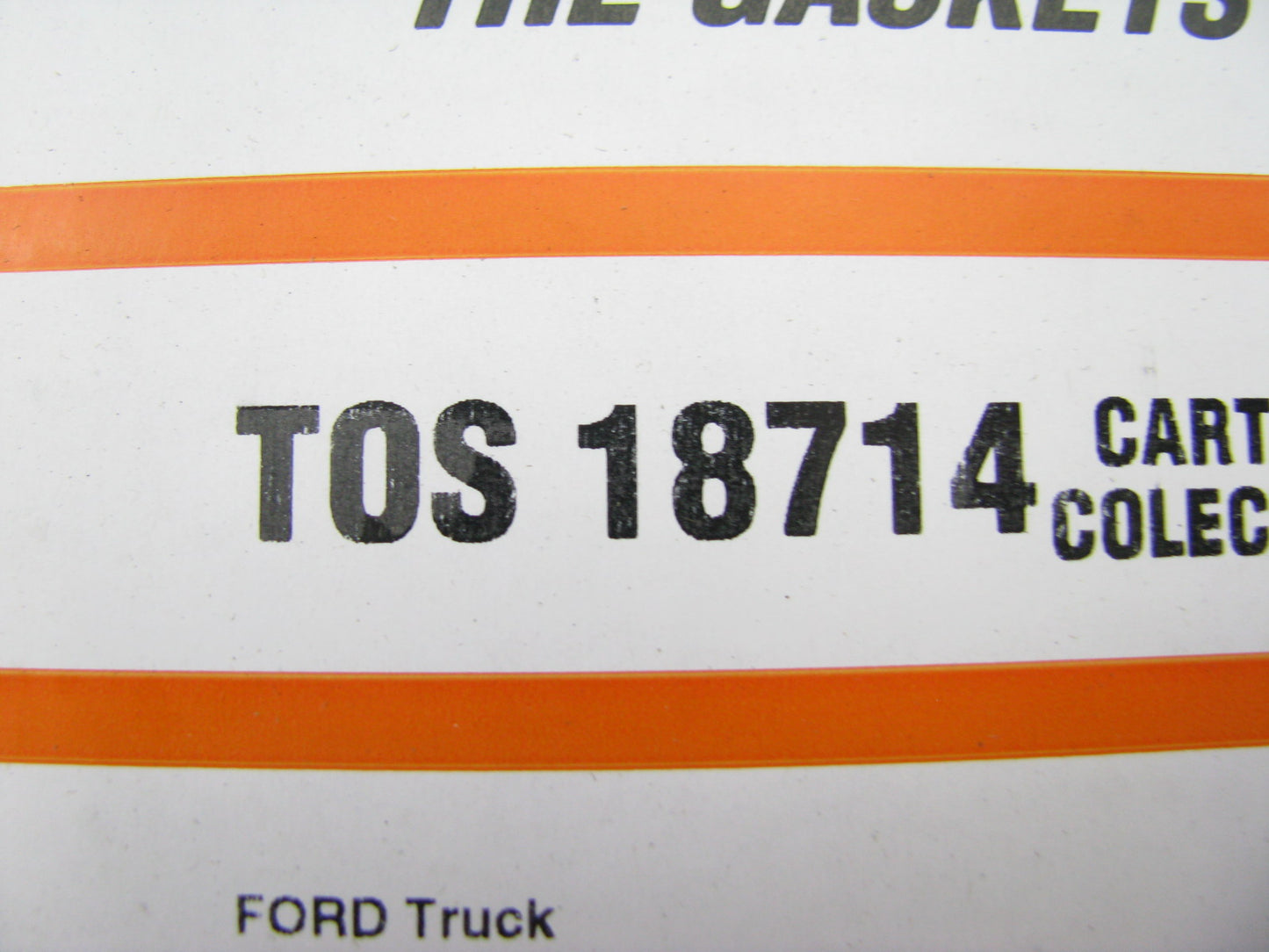 Fel-Pro TOS18714 Auto Trans Oil Pan Gasket - Ford 4R100 Tranny 4-Spd 20-BOLT