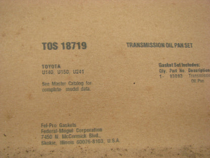 FEL-PRO TOS18719 Auto Trans Oil Pan Gasket