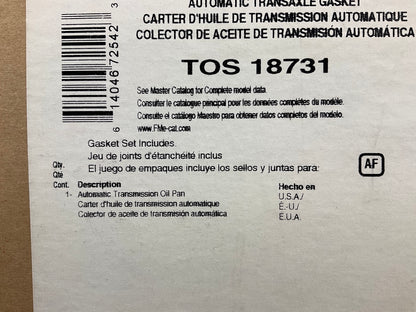 Fel-pro TOS18731 Auto Trans Oil Pan Gasket - Ford 4F27E, FNR5