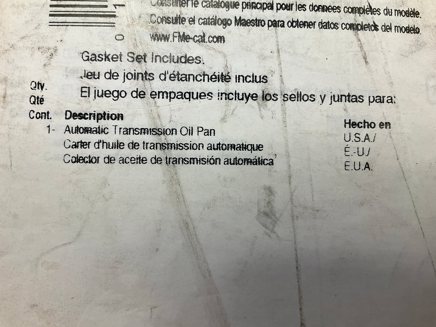 Fel-pro TOS18766 Auto Transmission Oil Pan Gasket