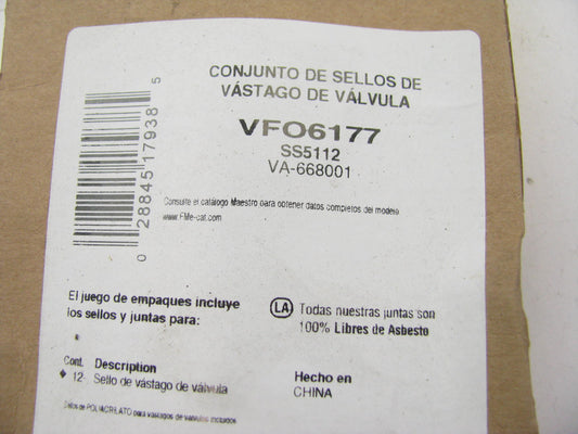 Fel-pro VFO6177 Engine Valve Stem Seal Set