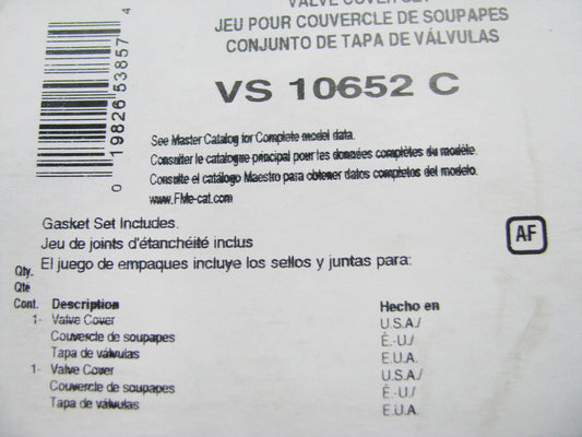 Fel-Pro VS10652C Valve Cover Gasket Set For 1953-1967 Ford Tractor 172 134 Gas