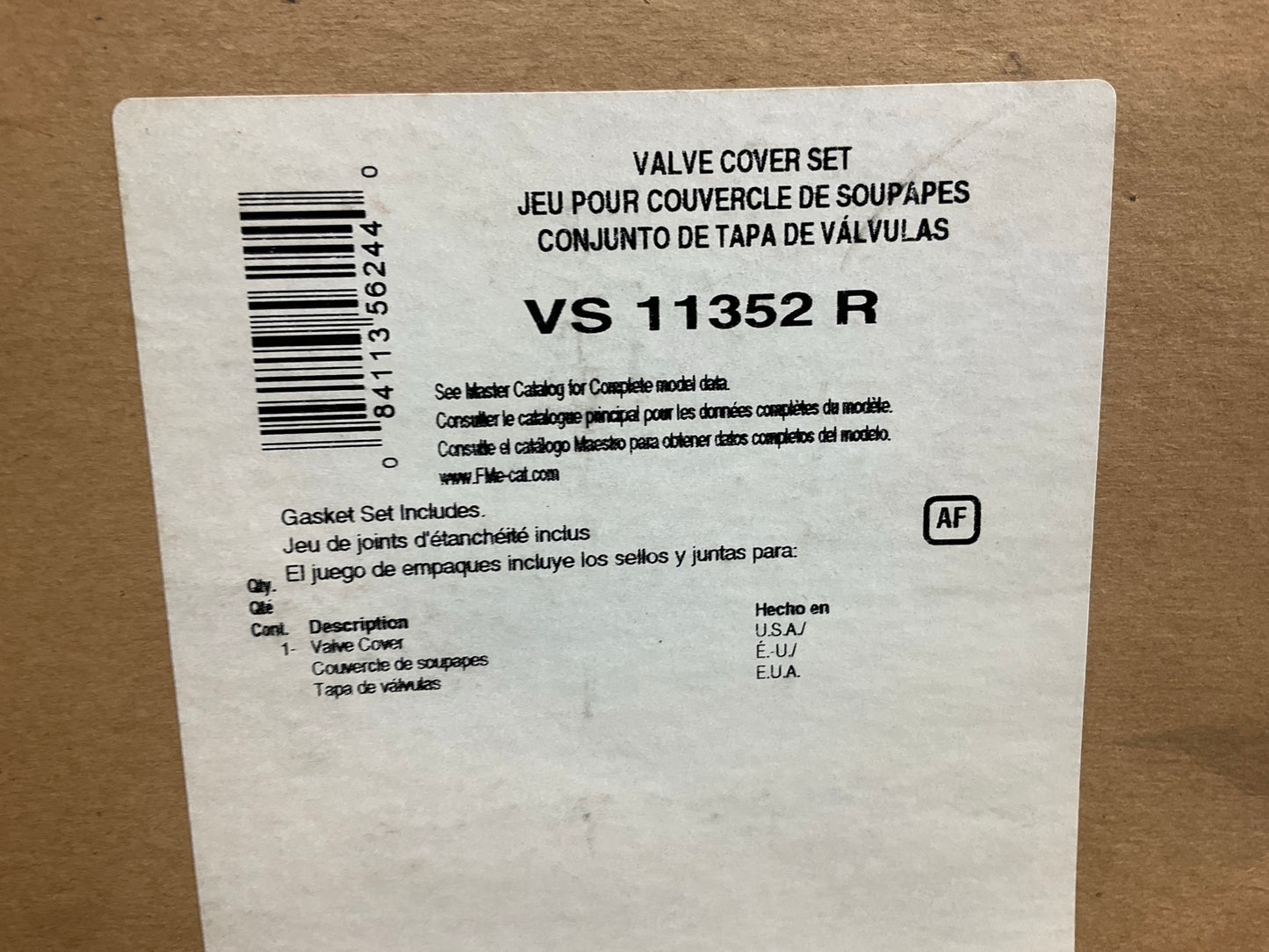 Fel-pro VS11352R Engine Valve Cover Gasket for Detroit Diesel 8V71 8V92 Diesel