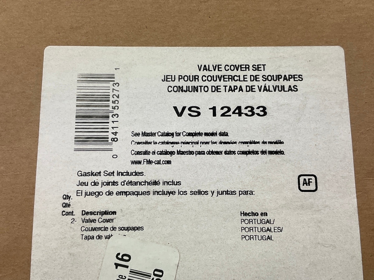 Fel-pro VS12433 Valve Cover Gasket Set - Ford Lincoln Mercury 383 430 V8