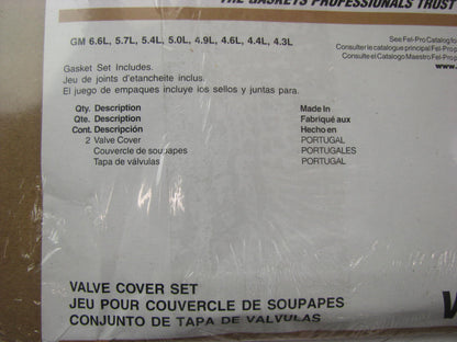 Fel-Pro VS12869 Valve Cover Gasket Set - 1965-1986 SBC Small Block Chevrolet V8