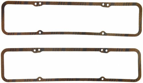 FEL-PRO VS12869AC Engine Valve Cover Gasket Set - 55-86 Small Block Chevy SBC V8
