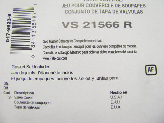 Fel-Pro VS21566R Valve Cover Gasket Set 1962-71 Volkswagen 1.2L 1.5L 1.6L H4
