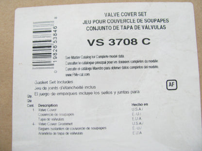 Fel-pro VS3708C Valve Cover Gasket Set - 1938-1957 Allis Chalmers Tractor B
