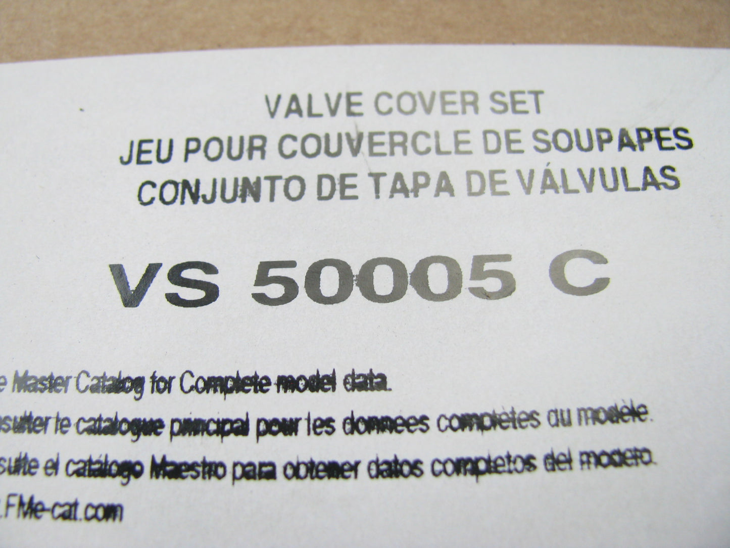 Fel-Pro VS50005C Valve Cover Gasket Set 1955-81 GMC Pontiac 288 316 324 389 421