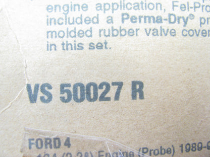 Fel-Pro VS50027R Valve Cover Gasket Set 1988-92 Ford Mazda 2.2L I4 SOHC