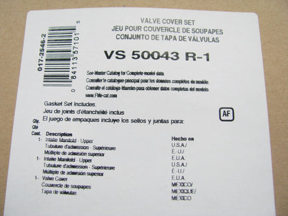 Fel-Pro VS50043R1 Valve Cover Gasket Set 1974-94 Ford Mercury Mazda 2.0L 2.3L I4