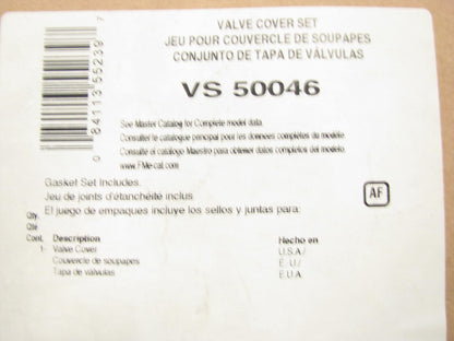 Fel-pro VS50046 Valve Cover Gasket For 1987-1995 Subaru Justy 1.2L-L3