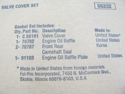 Fel-Pro VS50098C Valve Cover Gasket Set