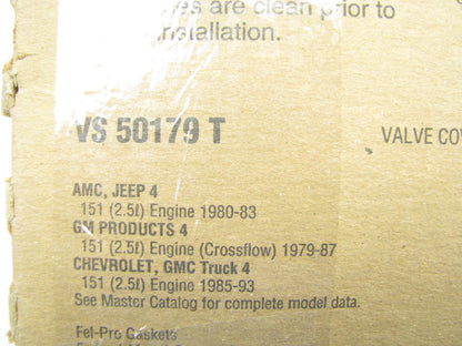Fel-Pro VS50179T Valve Cover Gasket Set For 79-93 Chevrolet Pontiac GMC 2.5L-L4