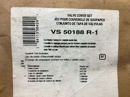 Fel-Pro VS50188R-1 Valve Cover Gasket Set For 1980-1981 Honda Civic 1.3L 1.5L