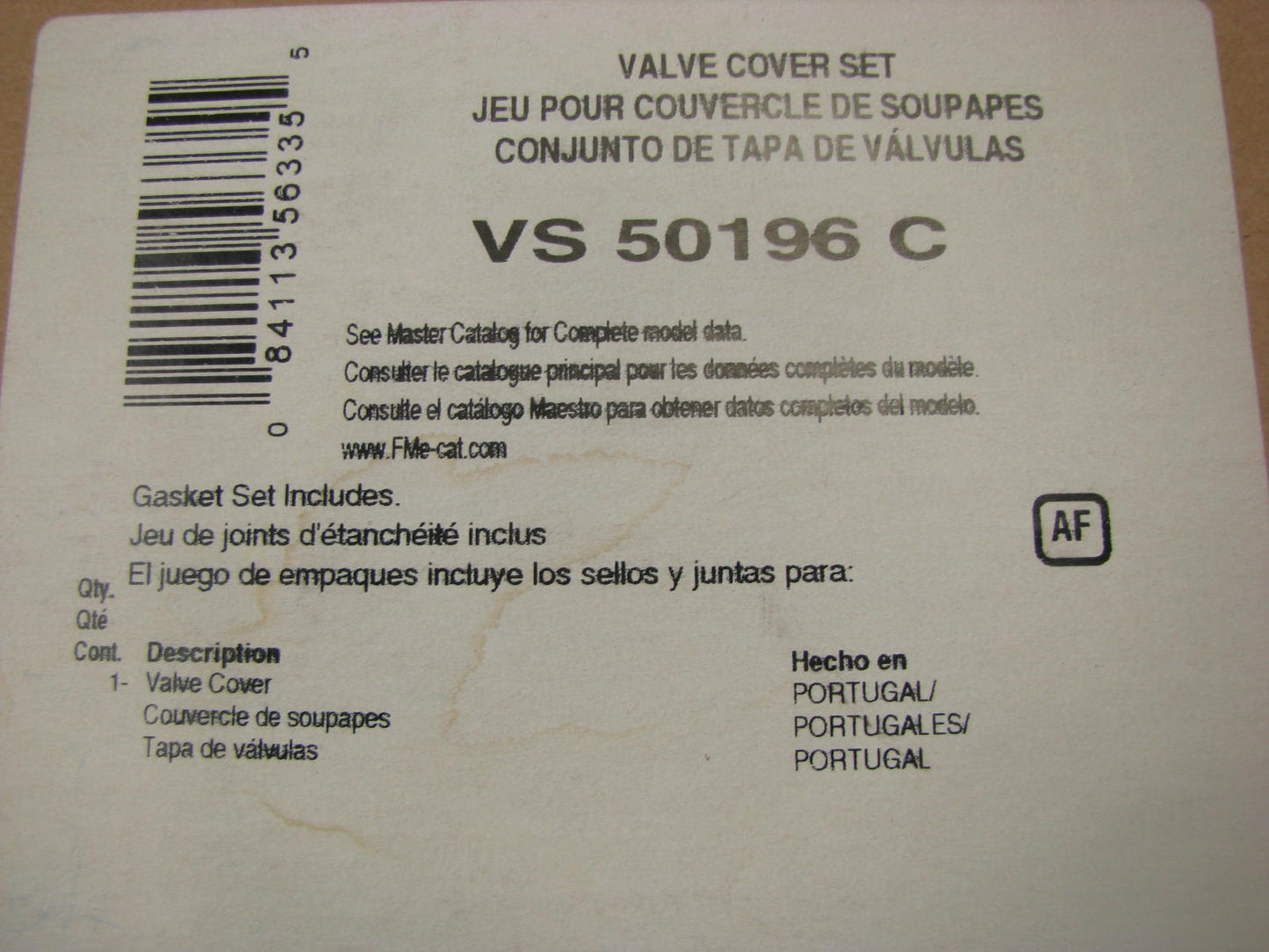 Fel-Pro VS50196C Valve Cover Gasket For 80-88 Nissan 2.0L 2.2L I4