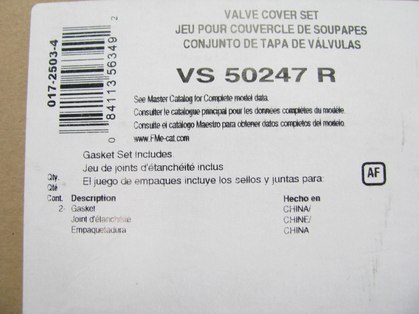 Fel-Pro VS50247R Valve Cover Gasket Set - 1983-1994 Ford 6.9L 7.3L V8 DIESEL