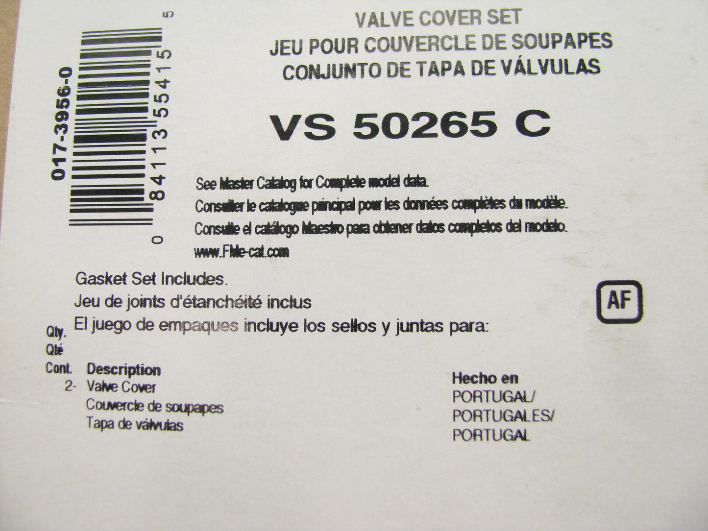 Fel-pro VS50265C Valve Cover Gasket Set - 1979-1986 Small Block Chevy 350 400 V8