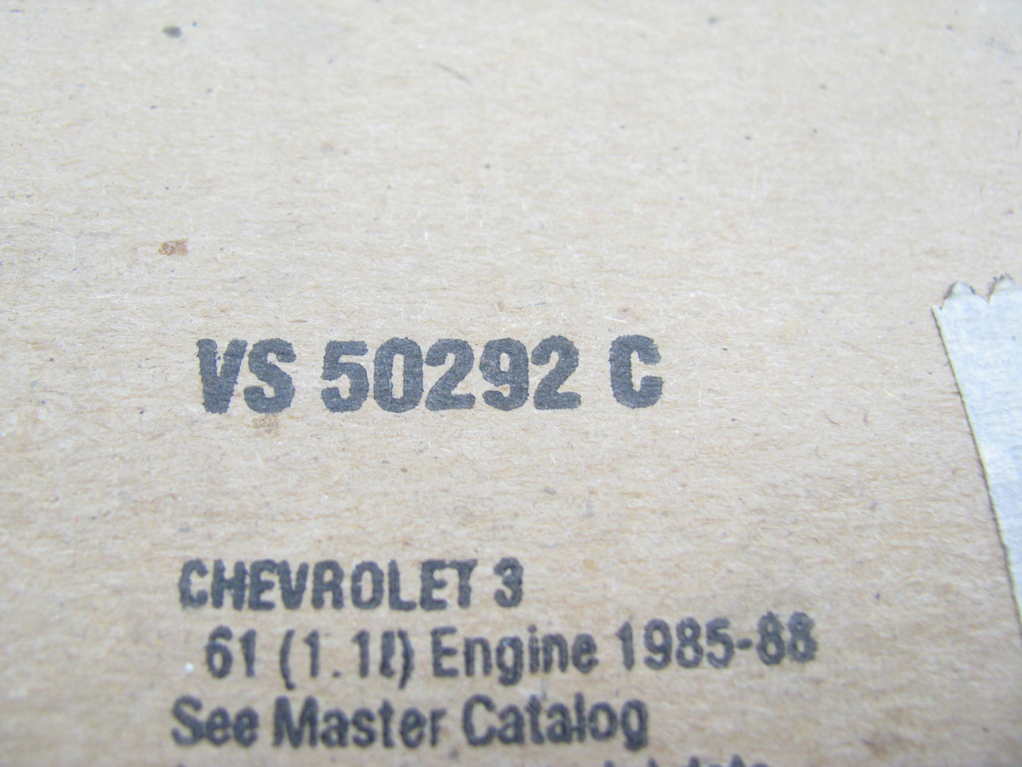 FEL-PRO VS50292C Engine Head Valve Cover Gasket 85-88 Sprint Firefly 1.0L 61 I3
