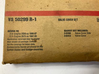 FEL-PRO VS50299R-1 Engine Valve Cover Gasket Set - 1986-1991 Acura 2.5L 2.7L V6