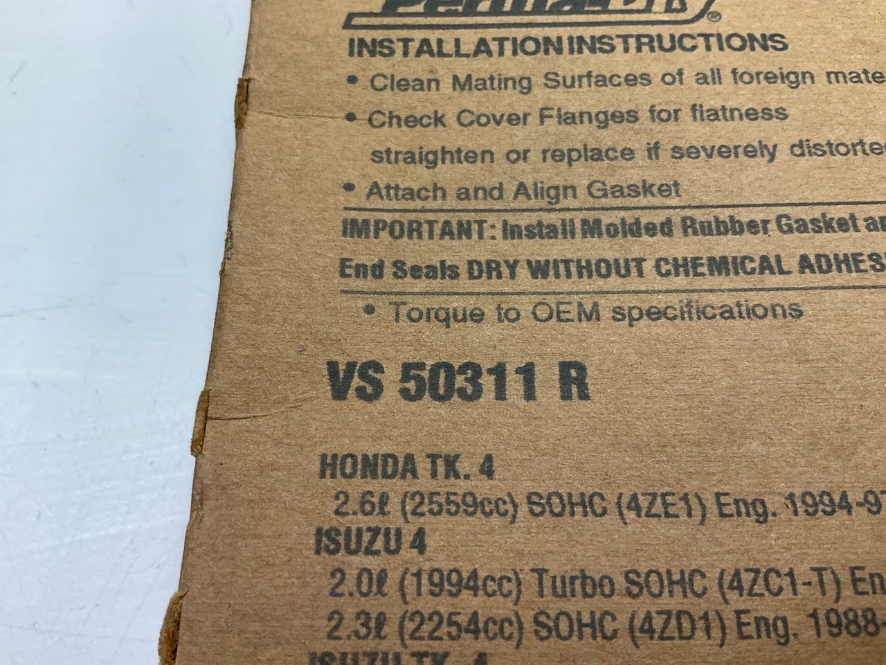 Fel-pro VS50311R Valve Cover Gasket