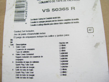 Fel-pro VS50365R Engine Valve Cover Gasket - 1990-1997 Honda Isuzu 2.2L