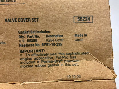 Fel-Pro VS50389R Valve Cover Gasket - 1990-94 Mazda Protege, 1993-94 323 1.8L-L4