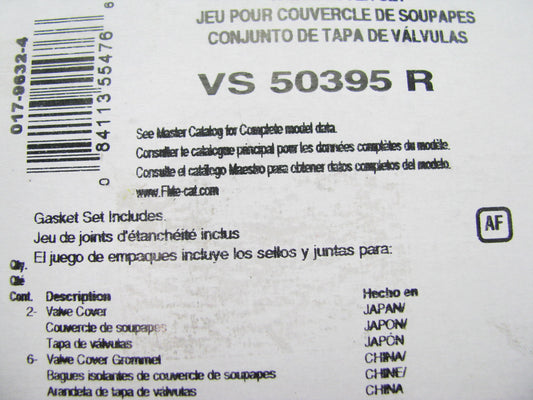 Fel-Pro VS50395R Valve Cover Gasket Set For 1990-98 Subaru 1.8L 2.2L H4 SOHC
