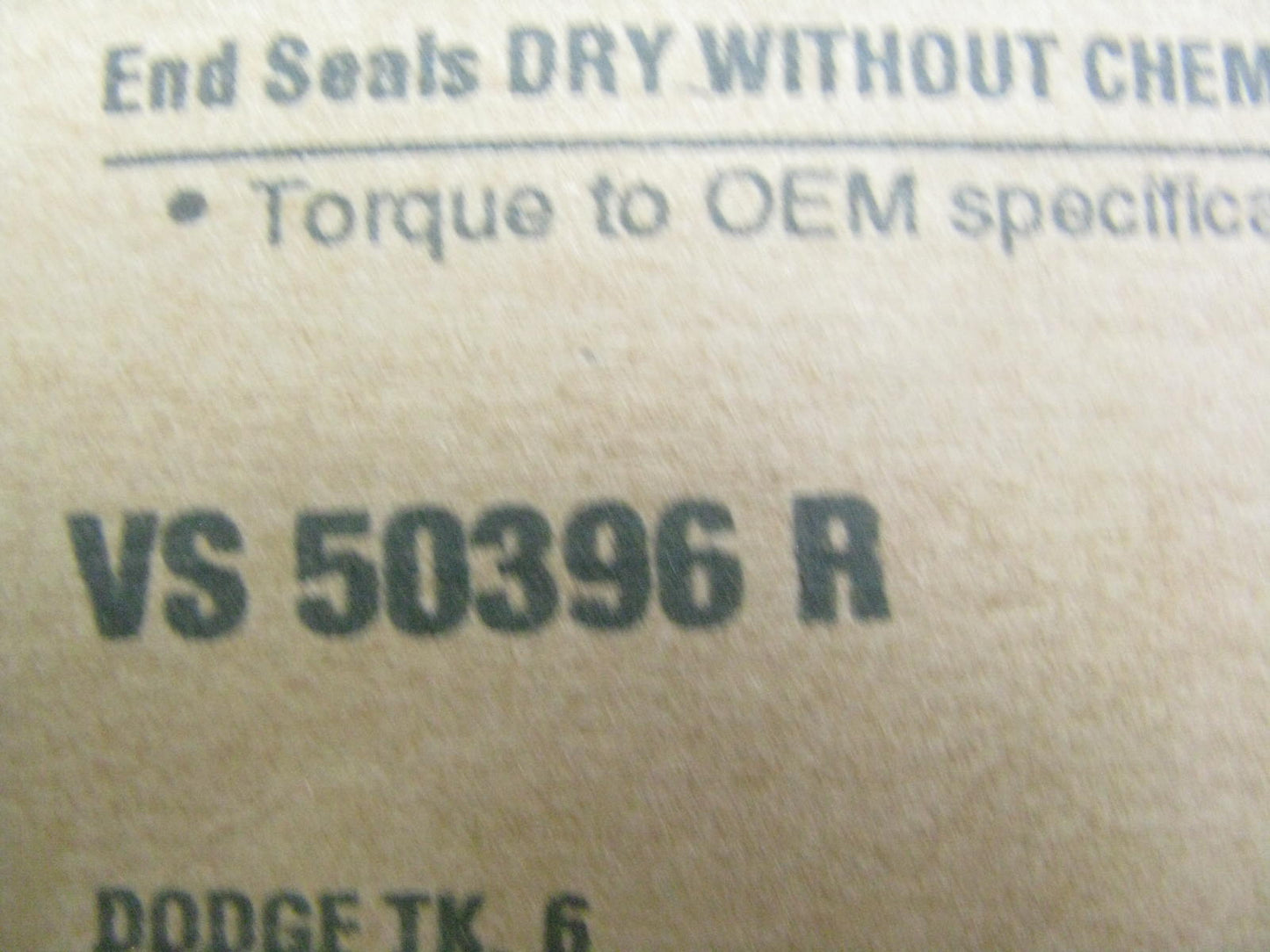 (6) Fel-pro VS50396R Valve Cover Gasket Set For 89-98 Dodge 5.9L CUMMINS DIESEL