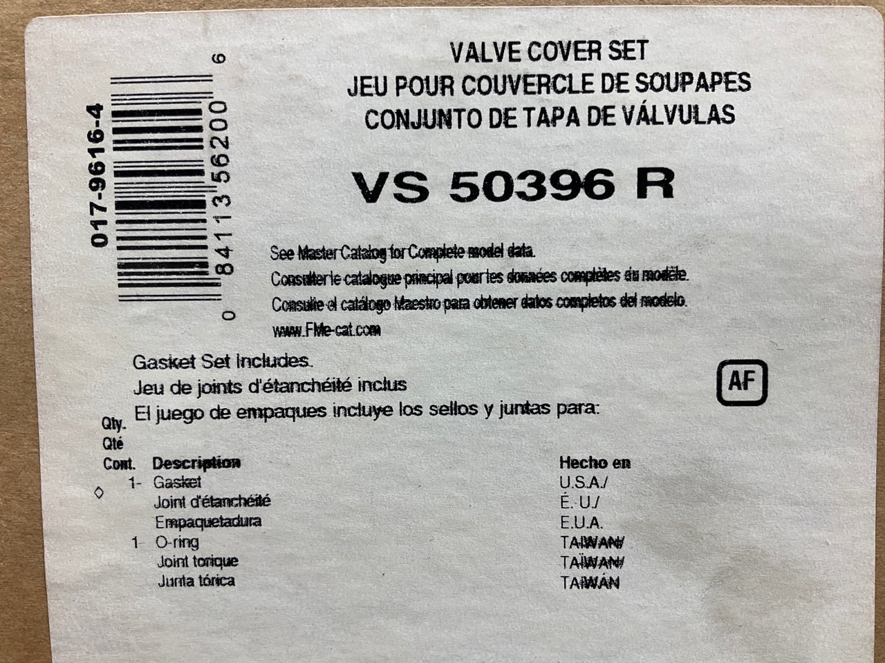 Fel-Pro VS50396R Valve Cover Gasket Set SINGLE For 1989-98 Dodge 5.9L CUMMINS