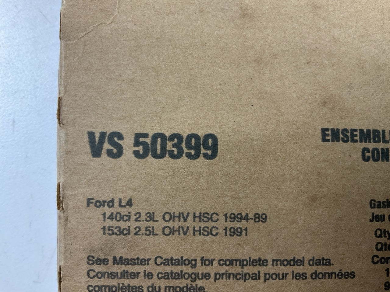 Fel-Pro VS50399 Valve Cover Gasket Set 1989-94 Ford Mercury 2.3L 2.5L I4
