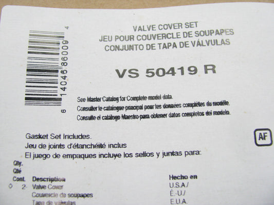 Fel-Pro VS50419R Valve Cover Gasket Set For 1992-2003 Dodge 318 5.2L 360 5.9L V8