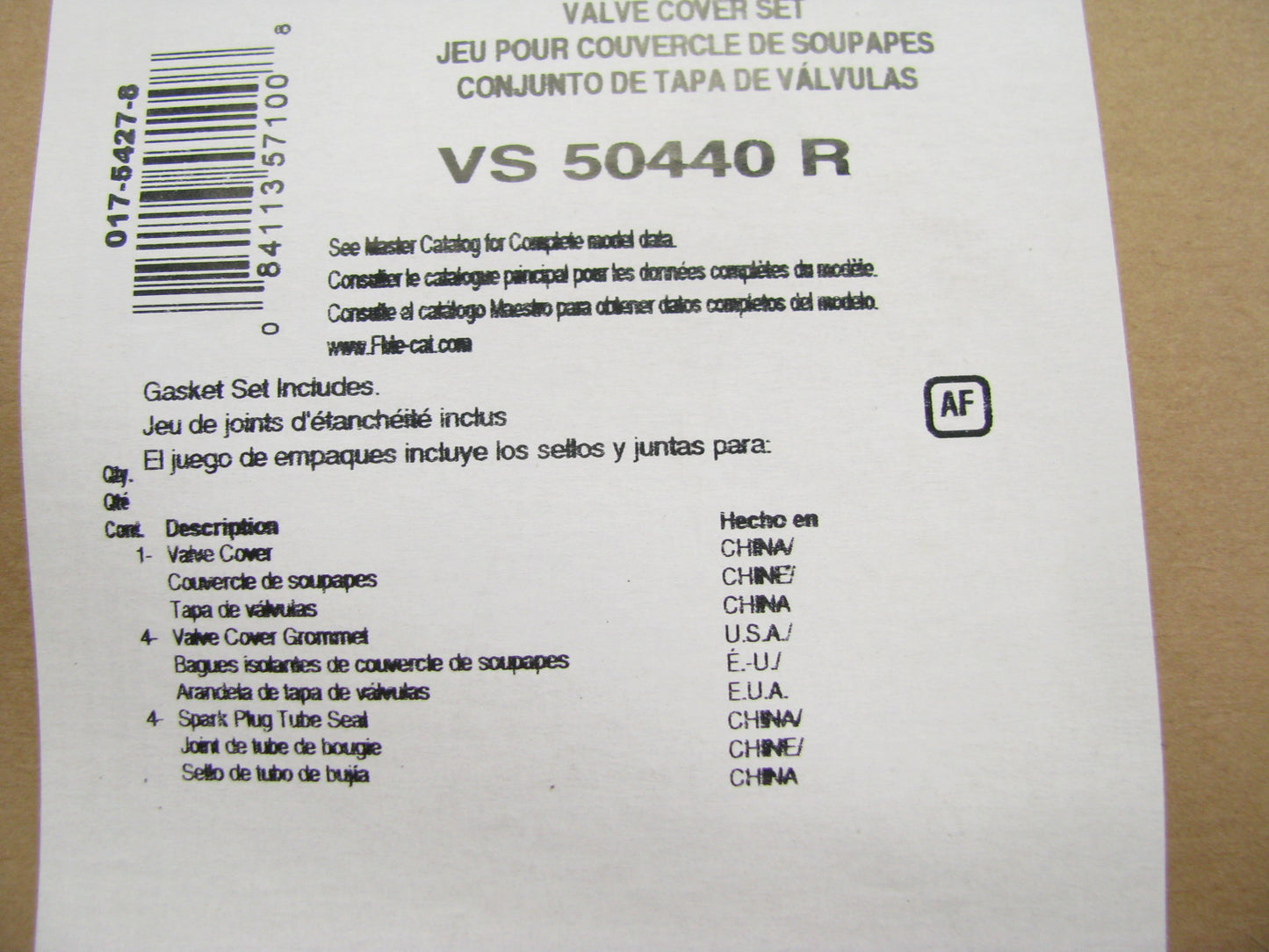 Fel-Pro VS50440R Valve Cover Gasket Set For 1993-97 Geo Toyota 1.6L 1.8L I4 DOHC