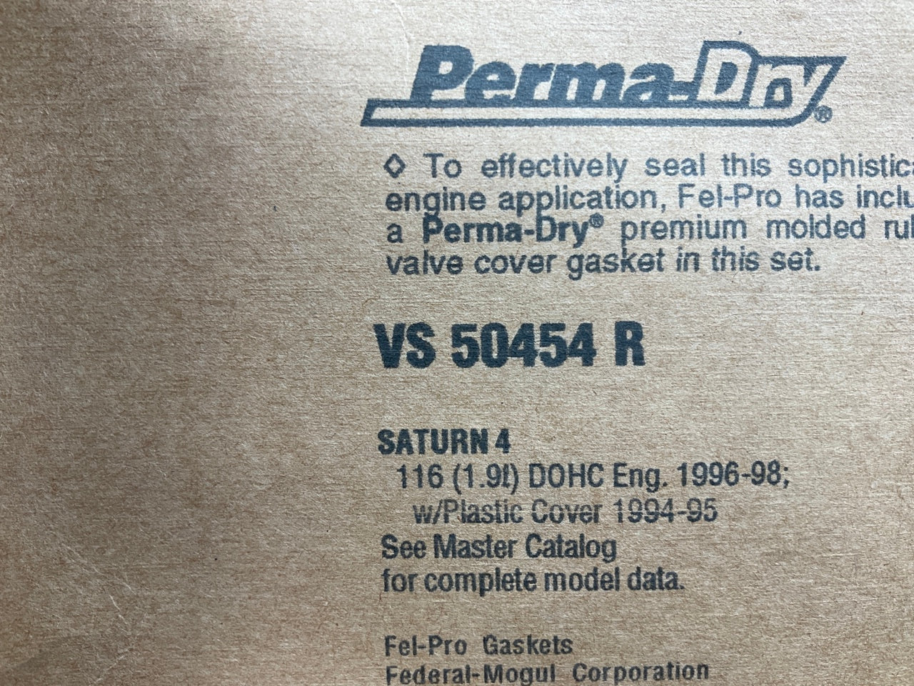 Fel-Pro VS50454R Valve Cover Gasket Set - 1994-98 Saturn 1.9L DOHC