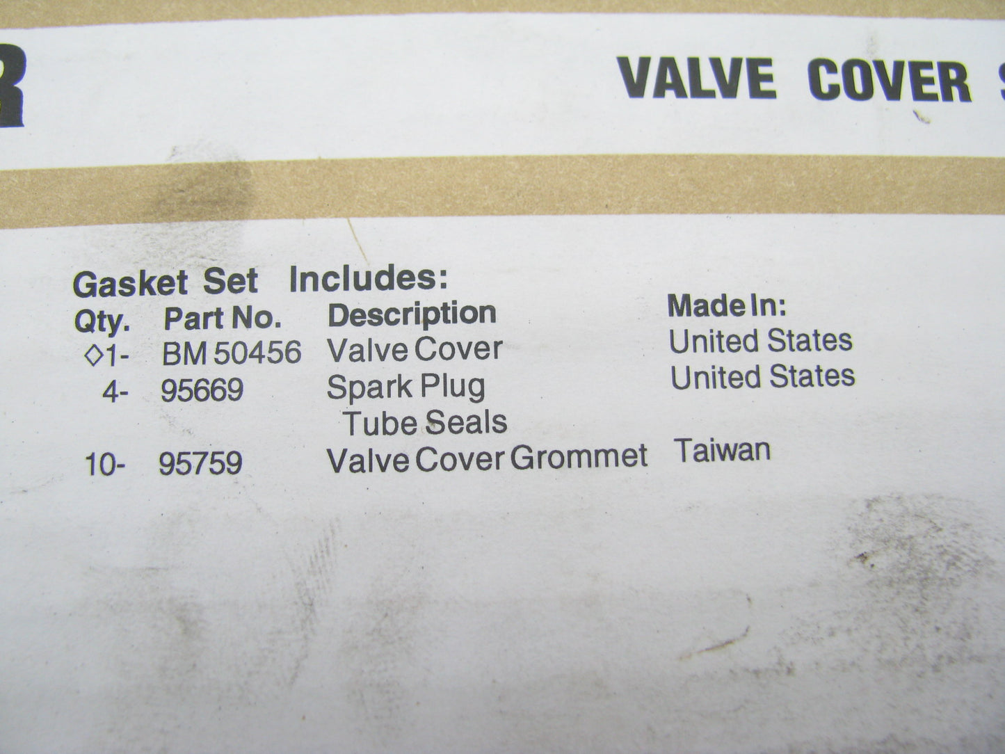FEL-PRO VS50456R Engine Valve Cover Gasket Set - 1995 Neon Stratus 2.0L SOHC
