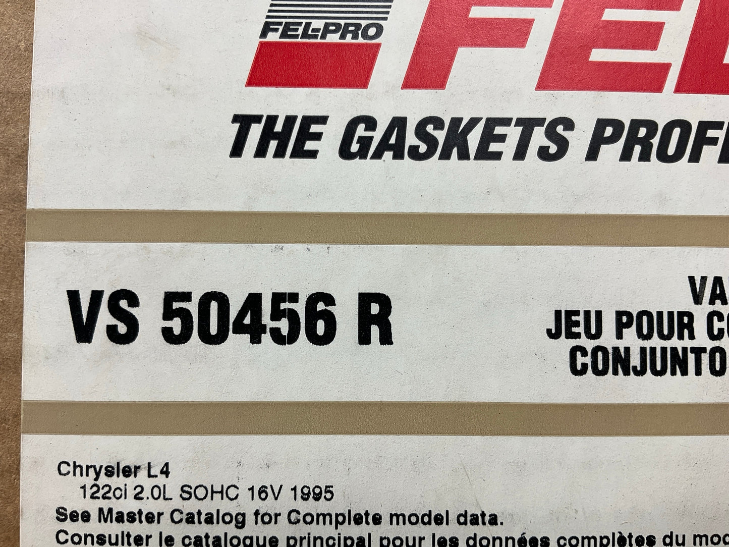 FEL-PRO VS50456R Engine Valve Cover Gasket Set - 1995 Neon Stratus 2.0L SOHC