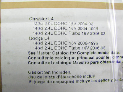 Fel-pro VS50459R Engine Valve Cover Gasket For 1995-2007 Chrysler 2.4L