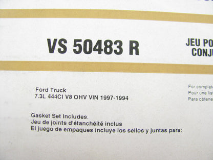 Fel-pro VS50483R Valve Cover Gasket 1994-97 Ford POWER STROKE 7.3L TURBO DIESEL