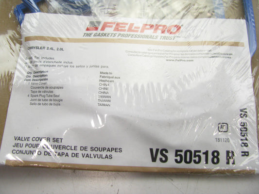Fel-Pro VS50518R Valve Cover Gasket Set For 2001-2010 Dodge 2.4L
